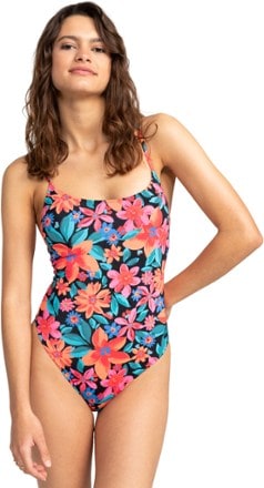 Roxy Printed Beach Classics One-Piece Swimsuit - Women's 0