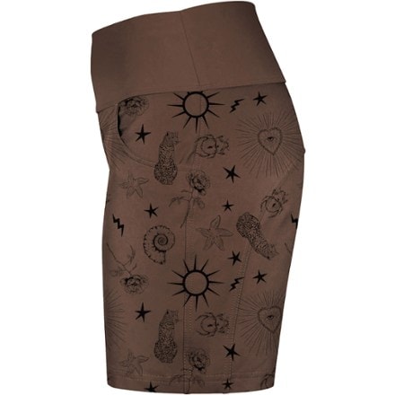 SHREDLY Limitless Stretch Waistband High-Rise Bike Shorts - Women's 3