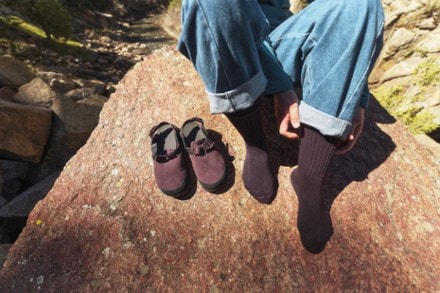Bedrock Sandals Mountain Clogs - Leather Suede 8