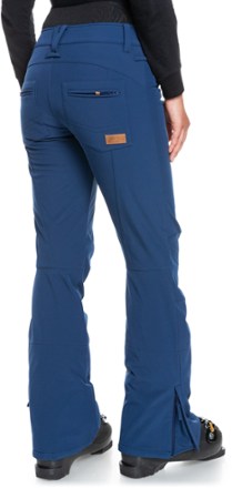 rising high short shell snow pants