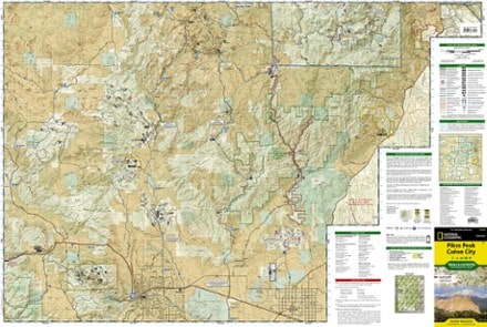 National Geographic Pikes Peak / Canon City Topographic Map 2