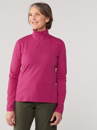 Arc'teryx Rho Zip-Neck Base Layer Top - Women's 1