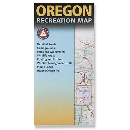 Benchmark Maps Oregon Recreational Map - Folded | REI Co-op