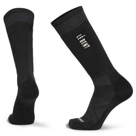 LE BENT Targeted Cushion Logo Snow Socks 0
