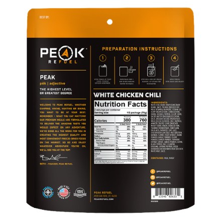 PEAK REFUEL White Chicken Chili - 2 Servings 1