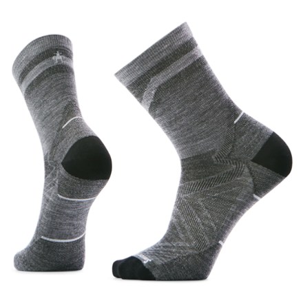 Smartwool Performance Run Zero Cushion Mid Crew Pattern Socks - Men's 0