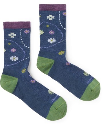 Darn Tough Garden Crew Socks- Women's 1