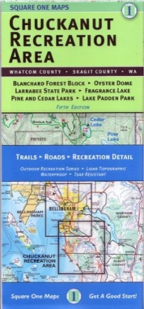 Square One Maps Chuckanut Recreation Area Map 0