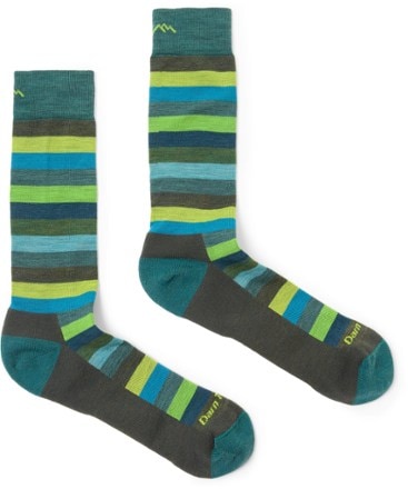 Darn Tough Merlin Stripe Crew Lightweight Lifestyle Socks - Men's 1