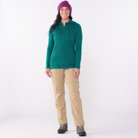 REI Co-op Merino 185 Long-Sleeve Half-Zip Base Layer Top - Women's 6