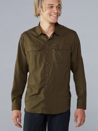 columbia men's long sleeve shirts