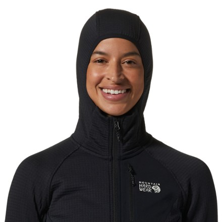 Mountain Hardwear Polartec Power Grid Full-Zip Fleece Hoodie - Women's 3