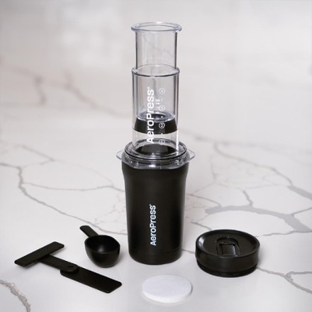 AeroPress Go Plus Complete Travel Coffee System 4