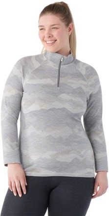 Smartwool Classic Thermal Merino Quarter-Zip Base Layer Top - Women's Plus Sizes 1