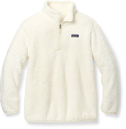 Patagonia white 2025 fuzzy jacket