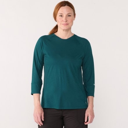 Smartwool Mountain Bike 3/4-Sleeve Bike Jersey - Women's 1