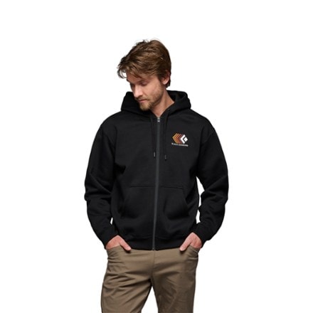 Black Diamond Faded Full-Zip Hoodie - Men's 1