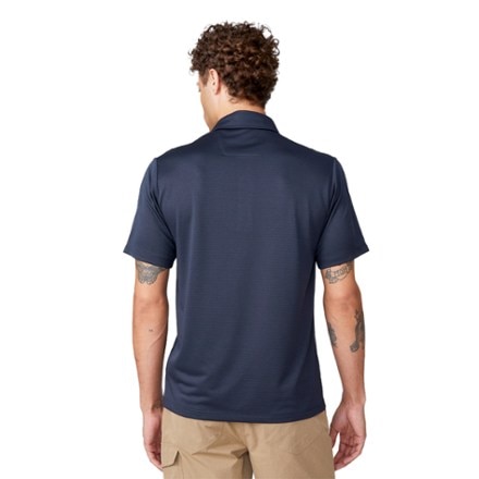 Free Country Tech Jacquard Short-Sleeve Polo Shirt - Men's 1