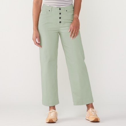 Stio Rivet Wide Leg Canvas Pants - Women's 1