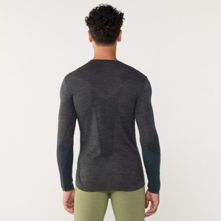 Smartwool Intraknit Thermal Merino Colorblock Crew Base Layer Top - Men's 2