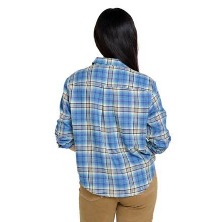 Toad&Co Re-Form Flannel Boxy Long-Sleeve Shirt - Women's 1