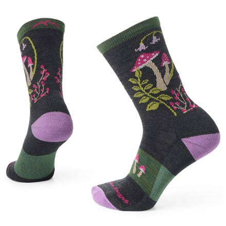 Darn Tough Mellow Mushrooms Micro Crew Lightweight Hiking Socks - Women's 0