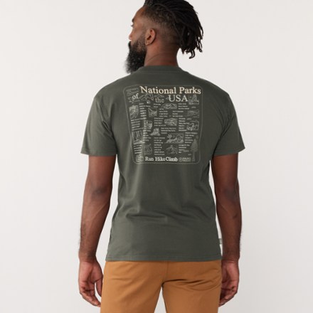 Parks Project Parks Outline Checklist T-Shirt 2