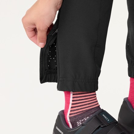 SHREDLY All Time Zipper Snap Mid-Rise Bike Pants 6