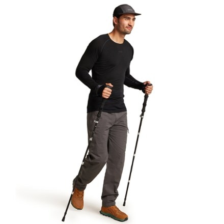 Icebreaker 200 ZoneKnit Long-Sleeve Crewe Base Layer Top - Men's 2