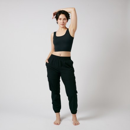 TomboyX Zip-Off Running Joggers - Women's 6