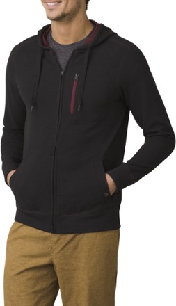 prana full zip hoodie