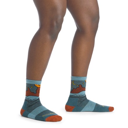 Darn Tough Celeste Midweight Micro Crew Cushion Socks - Women's 2