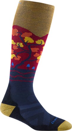 Darn Tough Enchanted Over-the-Calf Midweight Ski and Snowboard Socks - Women's 0