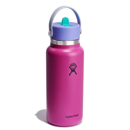 Hydro Flask Wide-Mouth Vacuum Water Bottle with Flex Straw Cap - 32 fl. oz. - Limited Edition 2