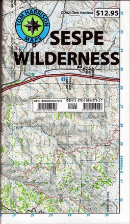 Tom Harrison Cartography Sespe Wilderness Trail Map 0