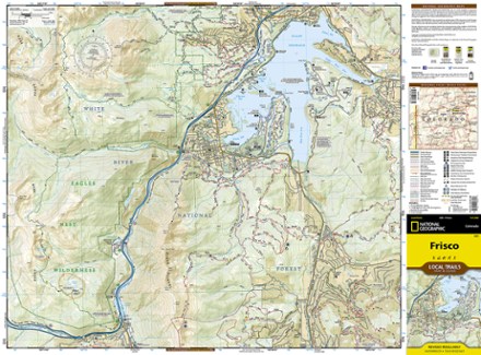 National Geographic Frisco Local Trails Map & Guide 2