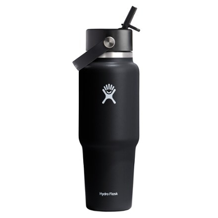 Hydro Flask Wide-Mouth Travel Bottle with Flex Straw Cap - 32 fl. oz. 0