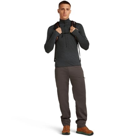 Icebreaker Merino Blend 200 RealFleece Descender Long-Sleeve Half-Zip Jacket - Men's 8