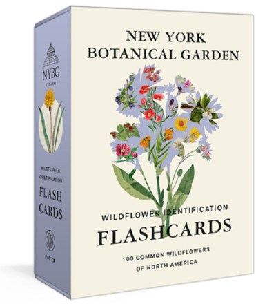 Clarkson Potter New York Botanical Garden Wildflower Identification Flashcards 0