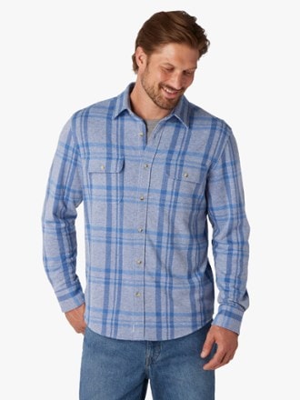 Fair Harbor Dunewood Ultra-Stretch Flannel Shirt - Men's 4