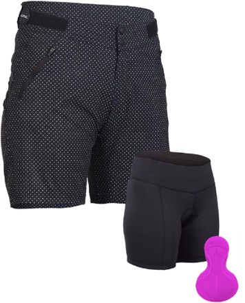 ladies padded cycling under shorts