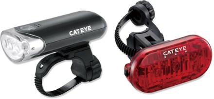 front and rear bike lights