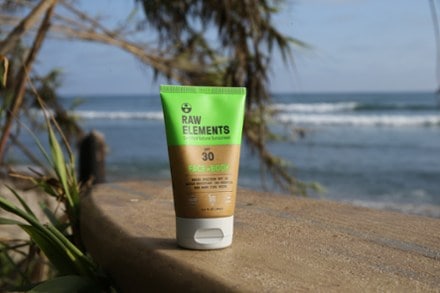 Raw Elements Face + Body SPF 30 Sunscreen Tube - 3 oz. 6