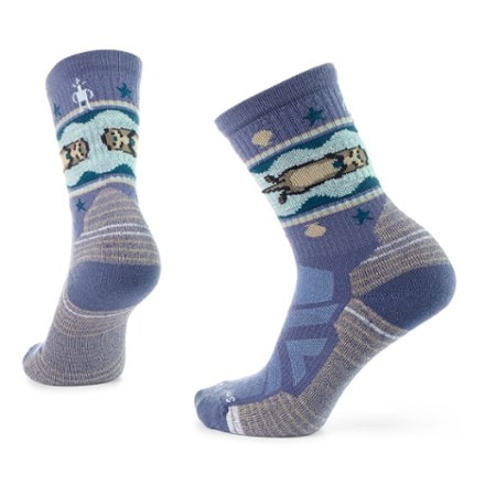 Smartwool Hike Light Cushion Otter Float Crew Socks - Women's 1