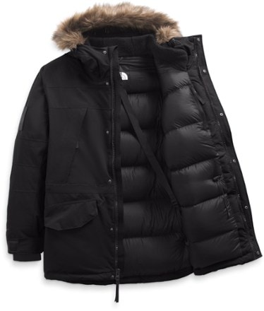 everest w long down parka