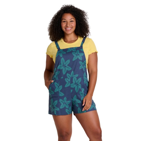 On Body Image of color Jasper Large Floral Print