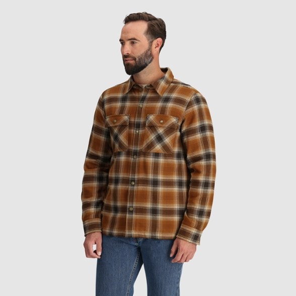 On Body Image of color Grounded Plaid