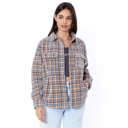 Sisstrevolution Michelle Long-Sleeve Woven Top - Women's 0