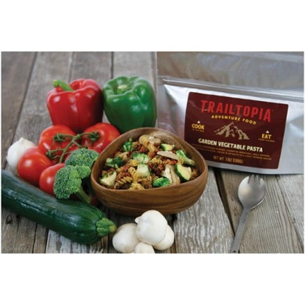 Trailtopia Garden Vegetable Pasta - 2 Servings 2