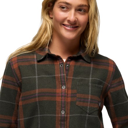 prAna Golden Canyon Flannel Shirt - Women's 4